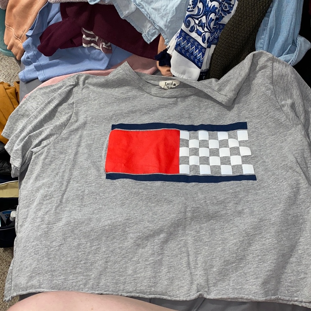 Cute cropped T-shirt